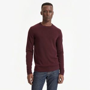 Everlane mens cashmere plum XL